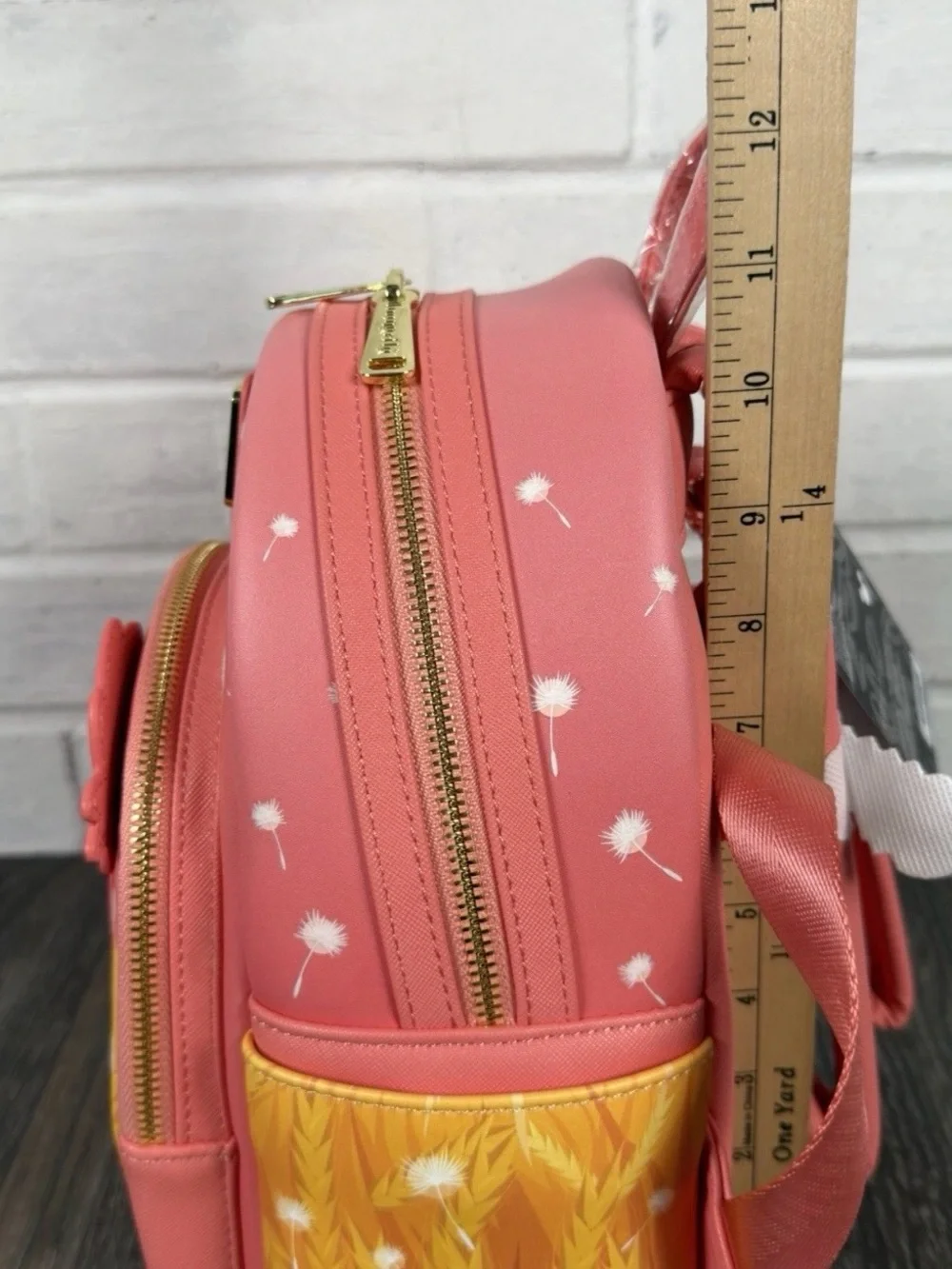 Disney Loungefly Pink 'Max & Roxanne' Mini Backpack or use as purse new with tag